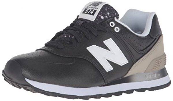 New balance online 574 cuero negro